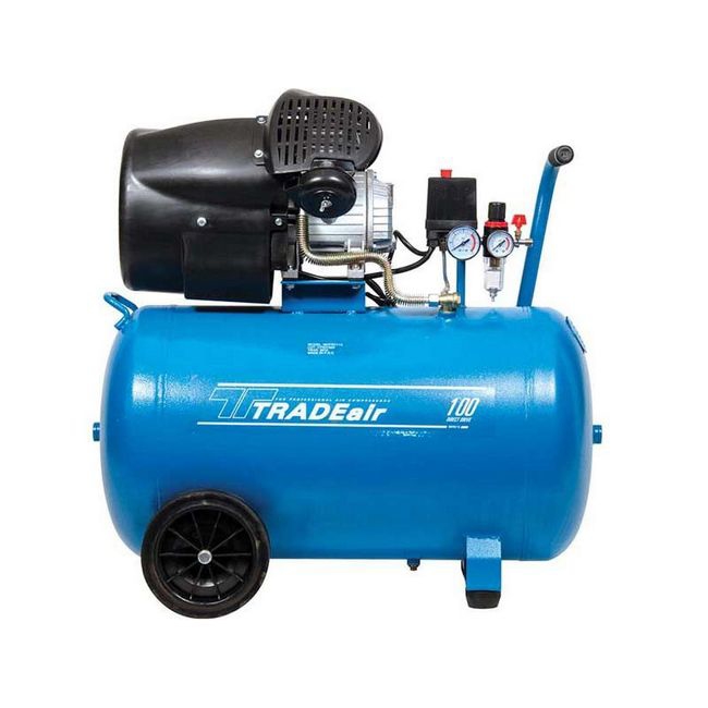 Picture of Compressor - Lubricated - V Head - 100L - 2.2kW - 3.0HP - MCFRC113