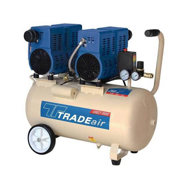 Picture of Compressor - Silent - Oil Free - 100L - 1.5kW - 2HP - MCFRC244