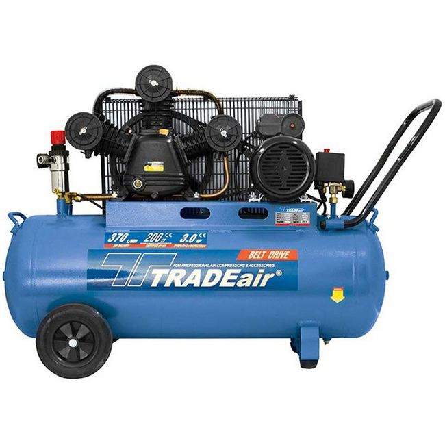 Picture of Compressor - Lubricated -Cast Iron - W Head - 200L - 2.2kW - 3HP - MCFRC229