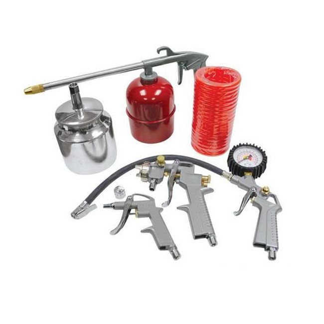 Picture of Spray Gun Kit - 5 Piece - Pneumatic - TOOS1786