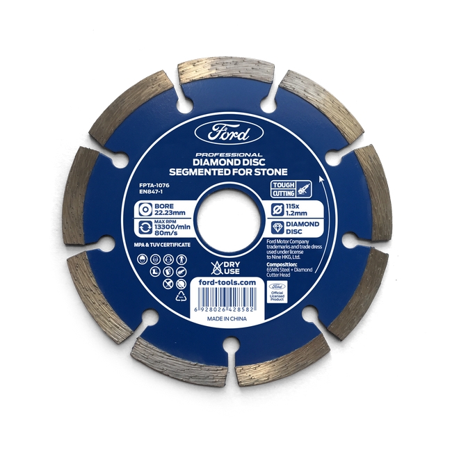 Picture of Cutting Disc - Stone - Segmented - 230 mm x 1.6 mm - Dry use only - FPTA-1079