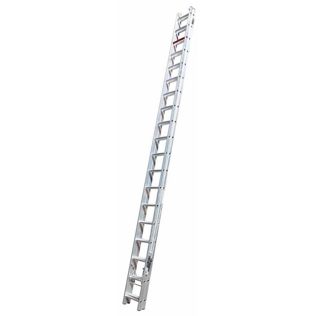 Heavy duty double extension ladder for industrial use, ladder, aluminium ladder, step ladder, a fram.