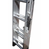 Heavy duty double extension ladder for industrial use, ladder, aluminium ladder, step ladder, a fram.