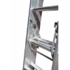 Heavy duty double extension ladder for industrial use, ladder, aluminium ladder, step ladder, a fram.