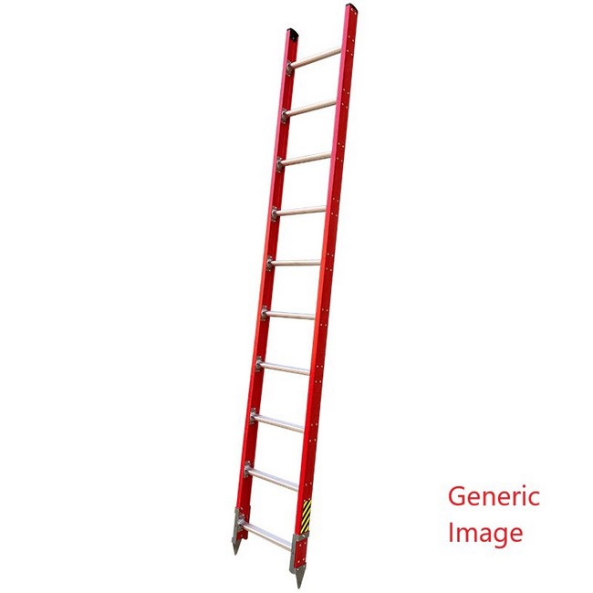 The fibreglass construction makes this range of ladders suitable for electrical applications, ladder.