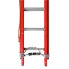 Includes rope and pulley and cable roller and safety chain, ladder, aluminium ladder, step ladder, f.