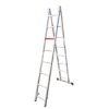 Medium duty combination step and extension ladder for commercial use, ladder, aluminium ladder, step.