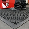 Supplywise rubber mat, similar to rampmat, rubber matting, matting, floor rubber, rubber floor tiles.