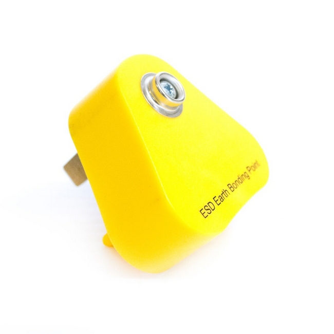 Supplywise earth bonding plug, similar to esd earth bonding plug, matting, rubber matting, matting.