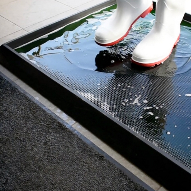 Supplywise disinfectant boot, similar to disinfectant mat, social distancing mat,.