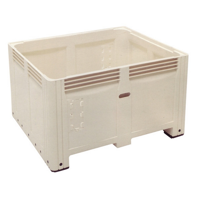 Type: jumbo bin 2 way entry. Tags: bulk bin, jumbo bin, plastic bulk bin, bulk plastic containers.