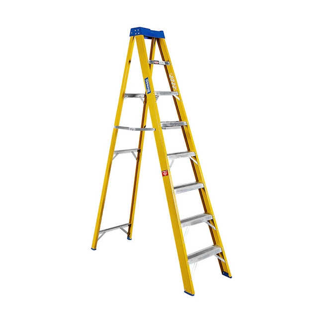 SW fibreglass single, similar to ladder, aluminium ladder from mica, buco, trojan trolley.