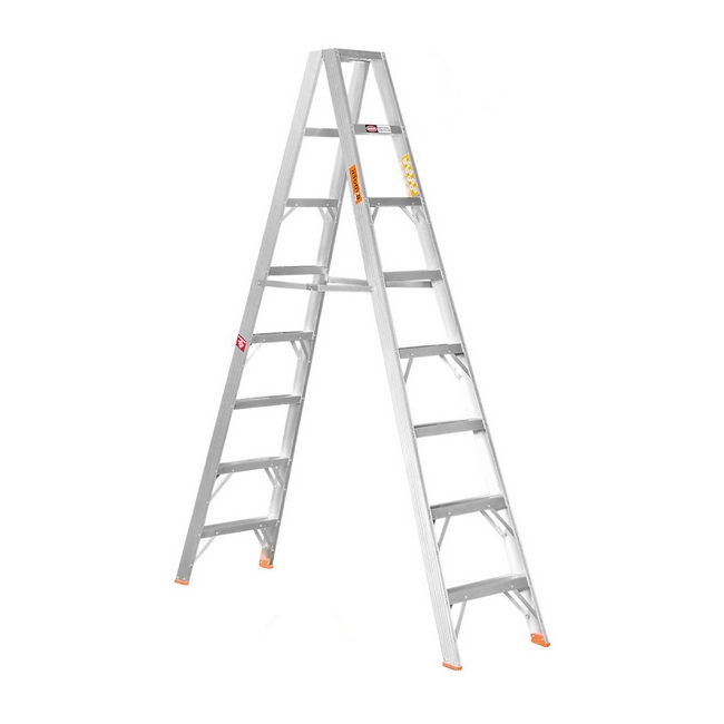 SW a-frame ladder, similar to ladder, aluminium ladder from mica, buco, trojan trolley.