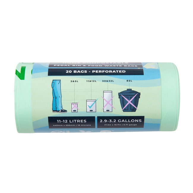 Biodegradable Pedal Bins Bags BON6009900500157 SupplyWise