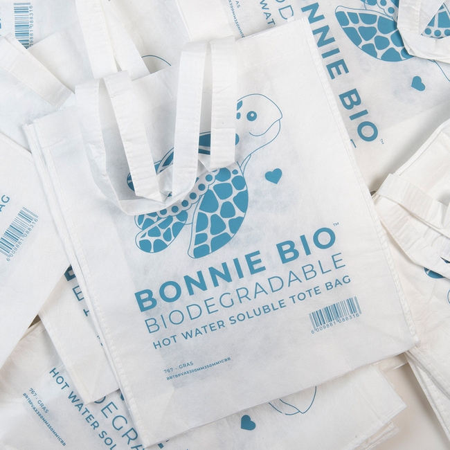 SW biodegradable tote, similar to bags, biodegradable bag, carry bags from bonnie biodegradable.