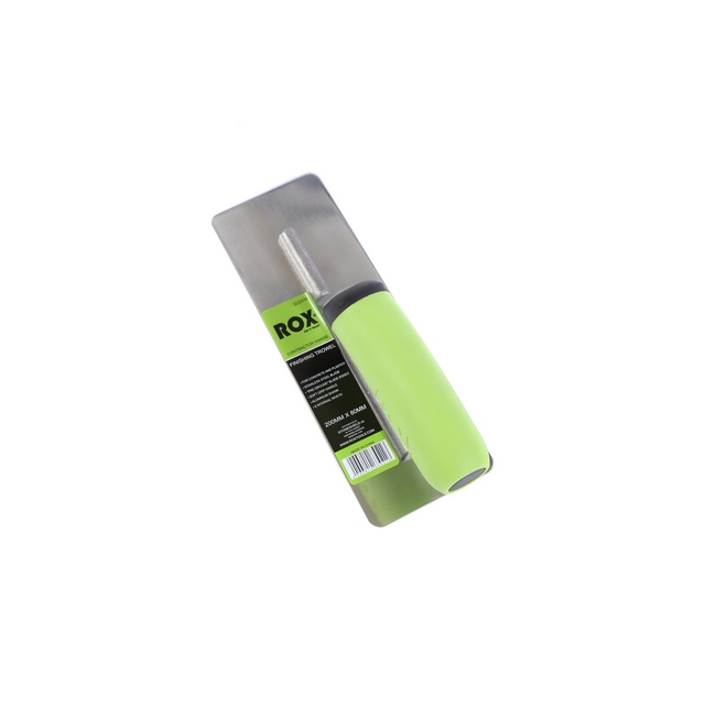 SW rox stucco s trowel, similar to plastering trowel, trowel from makro, builders warehouse.