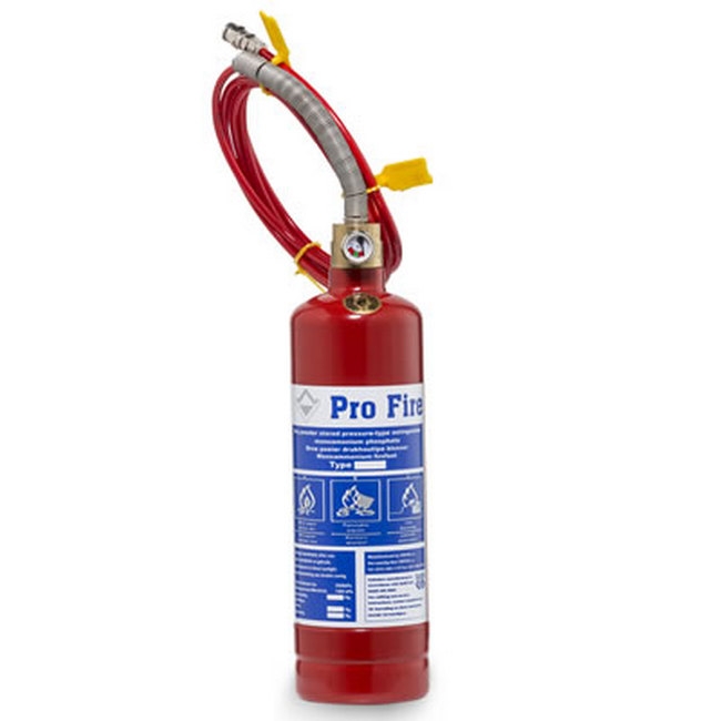Supplywise gas fire suppression system similar to the Shaya Fire red 1.5kg gas fire suppression system with map powder, profire.