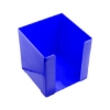 Picture of Paper Cube Holder - Square - Doodle Box - Plastic - 10 x 10 x 10 cm - Colour Options - Pack of 8 - 018DB-R