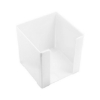 Picture of Paper Cube Holder - Square - Doodle Box - Plastic - 10 x 10 x 10 cm - Colour Options - Pack of 8 - 018DB-R