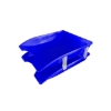 Picture of Letter Tray - Plastic - Double - 35 x 26 x 6 cm - Colour Options - Pack of 20 - 013LT-D-G