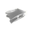 Picture of Letter Tray - Plastic - Double - 35 x 26 x 6 cm - Colour Options - Pack of 20 - 013LT-D-G