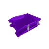 Picture of Letter Tray - Plastic - Double - 35 x 26 x 6 cm - Colour Options - Pack of 20 - 013LT-D-G