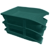 Picture of Letter Tray - Plastic - Triple - 35 x 26 x 6 cm - Colour Options - Pack of 21 - 014LT-T-Y