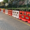 SW road barrier, like the road barrier, plastic barrier through rototank, pioneer, armco.