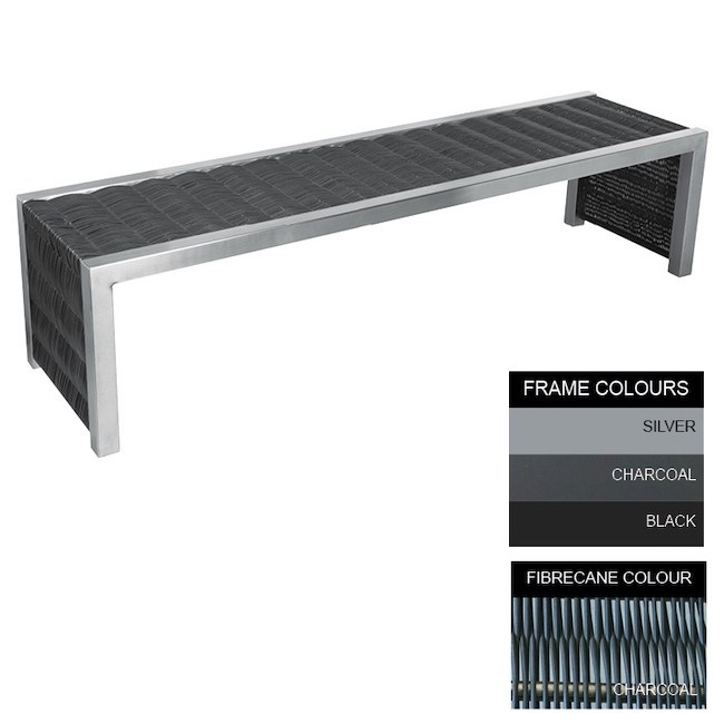 SW contemporary bench, similar to bench, wood bench, outdoor bench from obbligato.