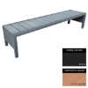 Picture of Mall Bench - Steel and Composite - Bolt Dn - 45x180x51cm - Colour Options - MLO4642PC