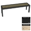 Picture of Facilities Bench - Steel and Wood - Adj. Feet - 45x240x51cm - Colour Options - FL4661PC