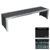Picture of Contemporary Bench - Steel and Fibre Cane - Adj. Feet - 45x240x51cm - Colour Options - CM4661PC