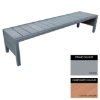 Picture of Mall Bench - Steel and Composite - Bolt Down - 45x240x51cm - Colour Options - MLO4662PC