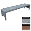 Picture of Mall Bench - Steel and Composite - Bolt Down - 45x150x51cm - Colour Options - MLO4632PC