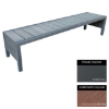 Picture of Mall Bench - Steel and Composite - Adj. Feet - 45x180x51cm - Colour Options - MLO4641PC