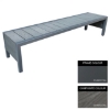 Picture of Mall Bench - Steel and Composite - Bolt Down - 45x240x51cm - Colour Options - MLO4662PC