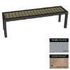 Picture of Facilities Bench - Steel and Wood - Adj. Feet - 45x150x51cm - Colour Options - FL4631PC