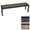Picture of Facilities Bench - Steel and Wood - Bolt Down - 45x150x51cm - Colour Options - FL4632PC