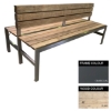 Picture of Slimline Bench - Steel and Wood - Adj. Feet - 45x180x98cm - Colour Options - SLBD4641PC