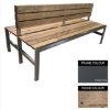 Picture of Slimline Bench - Steel and Wood - Adj. Feet - 45x240x98cm - Colour Options - SLBD4661PC