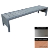 Picture of Mall Bench - Stainless Steel 304 and Composite - Bolt Down - 45x240x51cm - Colour Options - MLO4262S