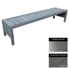 Picture of Mall Bench - Stainless Steel 304 and Composite - Adj. Feet - 45x240x51cm - Colour Options - MLO4261S