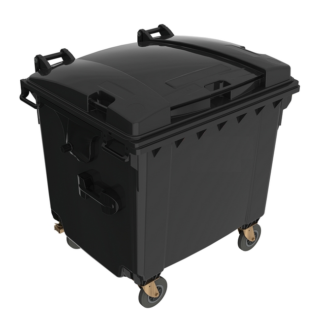 Supplywise wheelie bin, similar to wheelie bin, rubbish bin, 1100l wheelie bin.