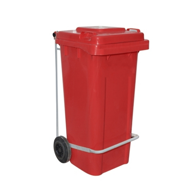 Supplywise pedal bin, similar to wheelie bin, pedal bin, foot operated bin.