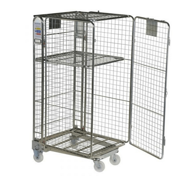 SW rolltainer, similar to security cages for storage from gls equipment, lieben.