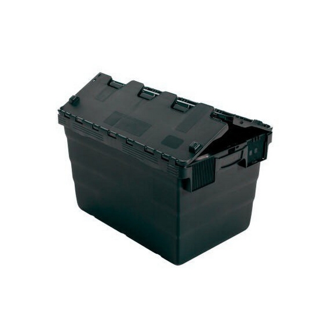 SW crate, similar to alc, attached lid container from gls equipment, mpact.