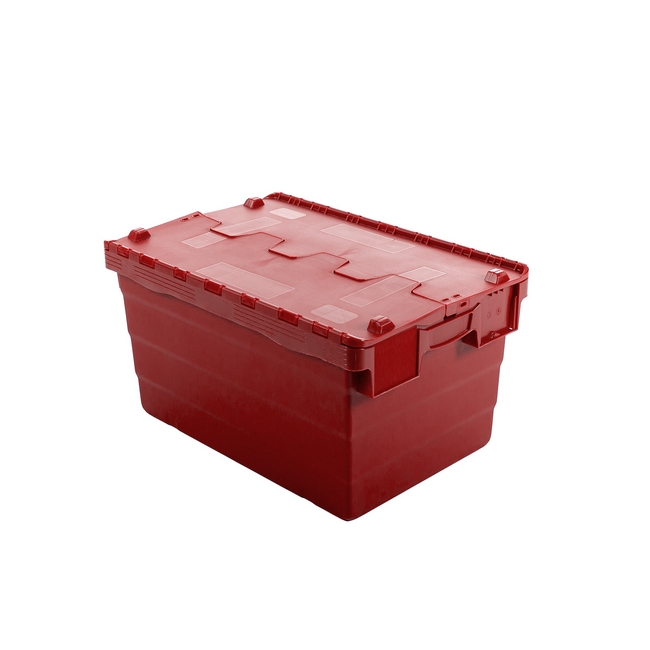 SW crate, similar to alc, attached lid container from gls equipment, mpact.