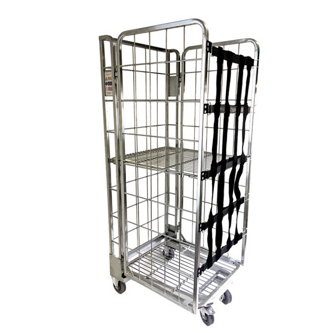 SW rolltainer, similar to security cages for storage from linvar, lieben logistics.