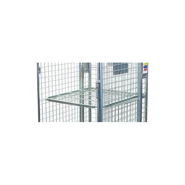 SW removable shelf, similar to security cages for storage from linvar, lieben logistics.