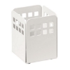 Picture of Pencil Holder - Square Punch Steel Range - Metal - 7.5 x 7.5 x 10 cm - Colour Options - 426BL